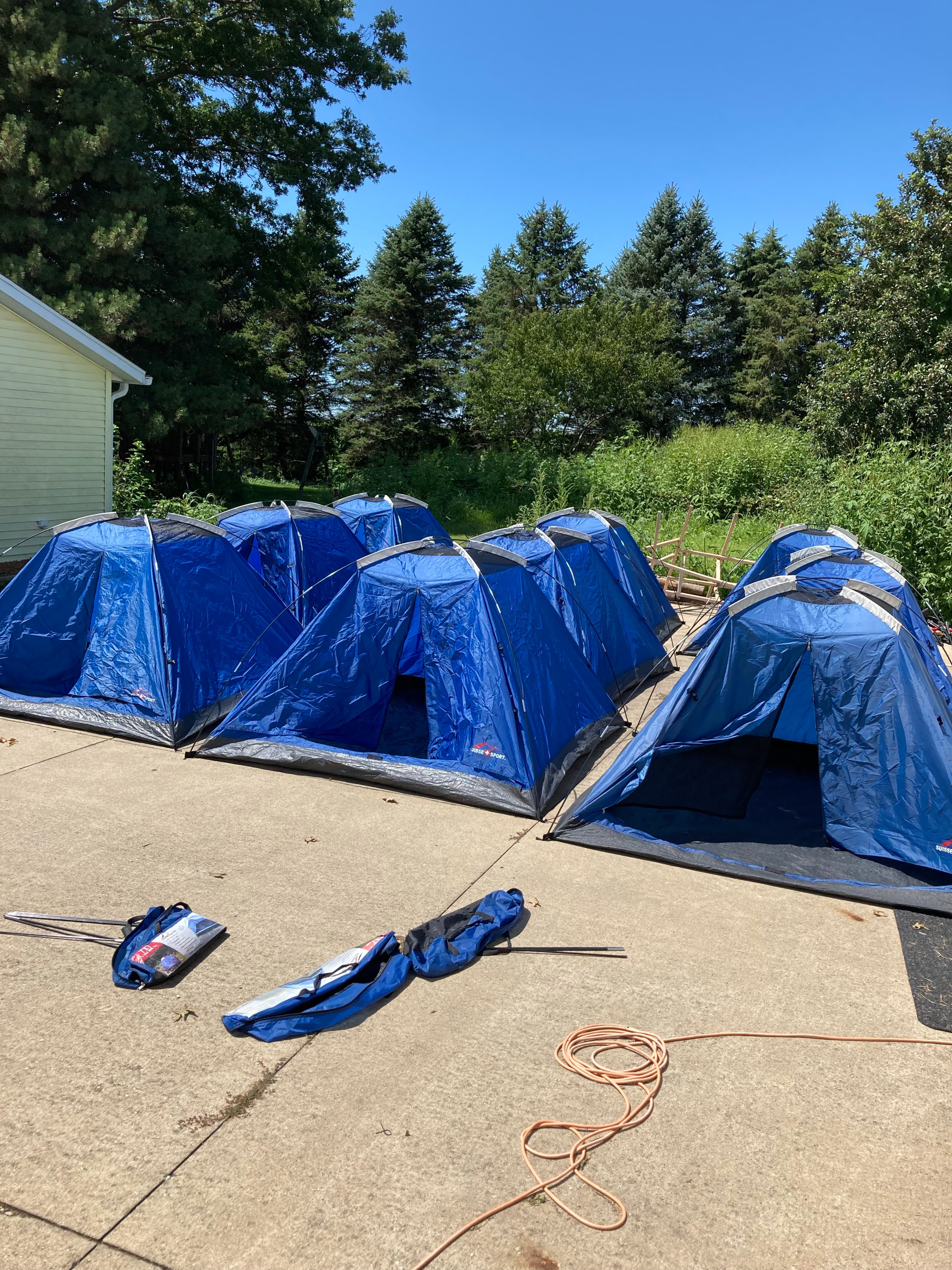 Weekly Tent Rental (Small 2-3 person)